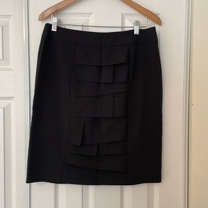 Black pencil skirt